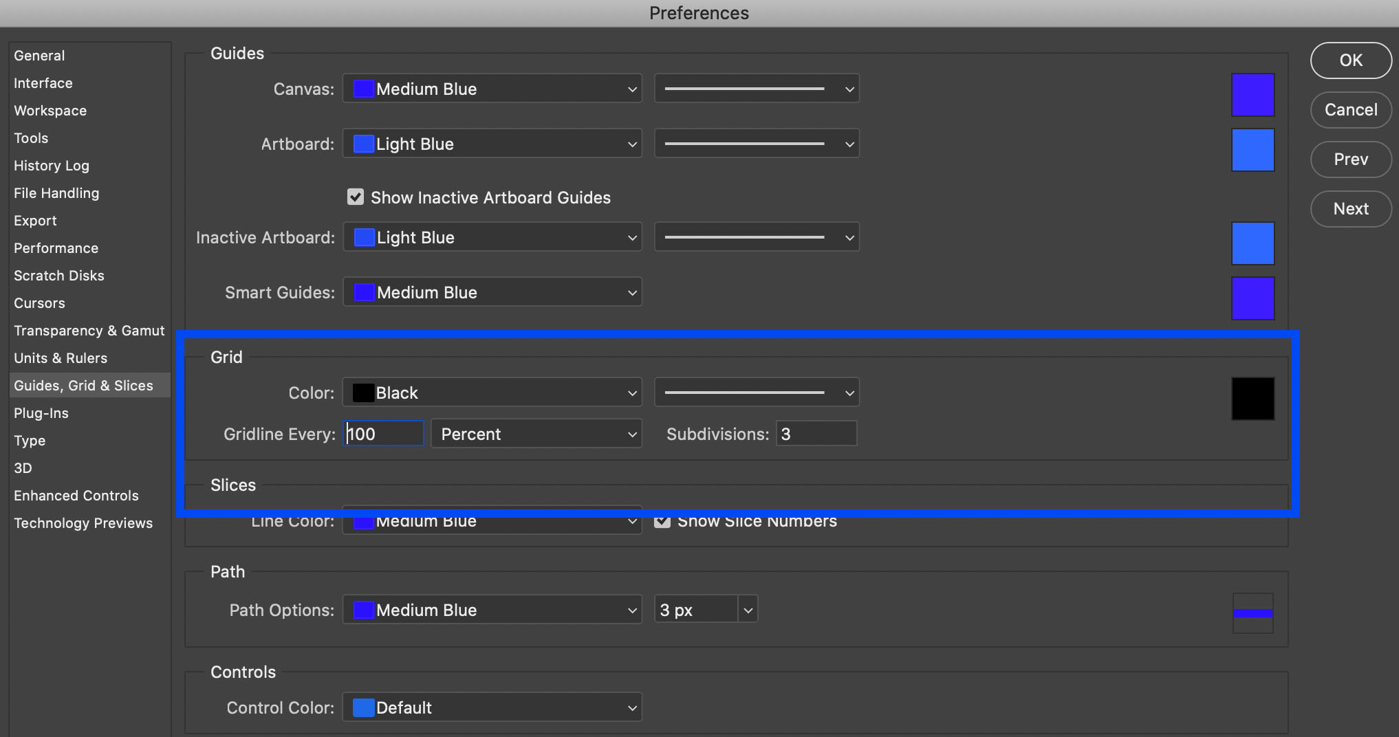 guides, grids, slices in photoshop to use rule of thirds copy